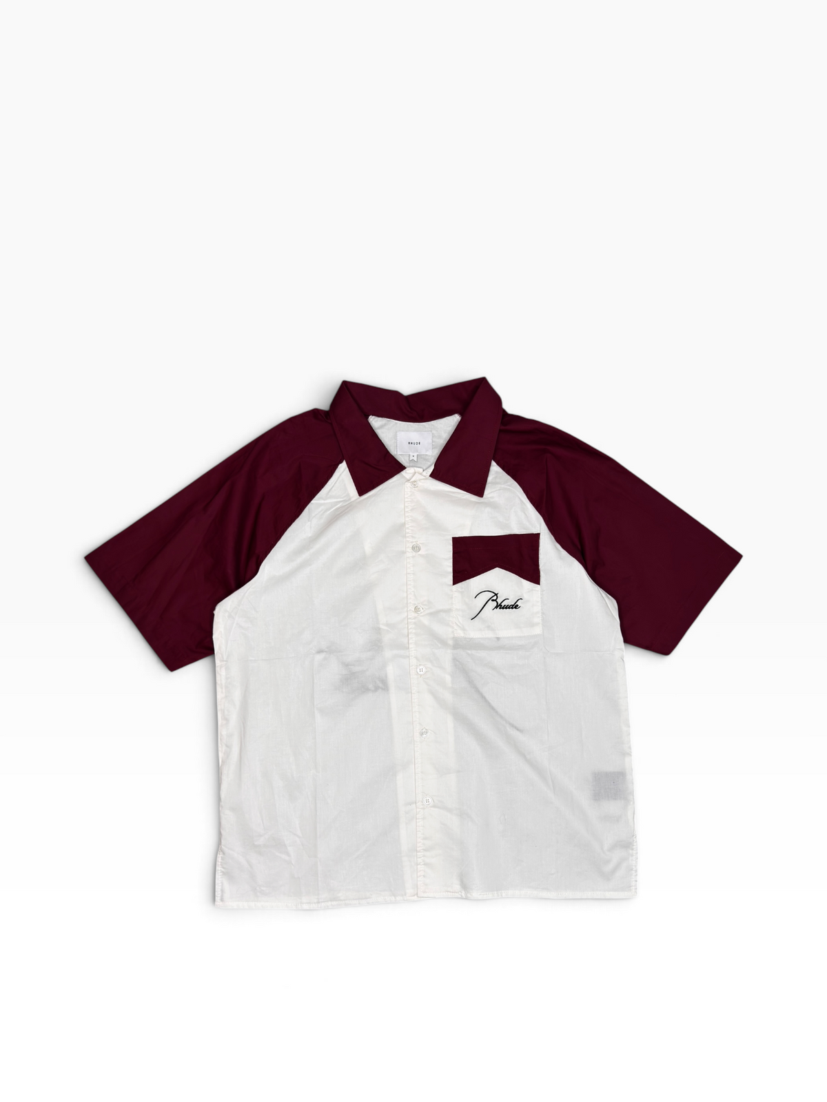 Rhude Raglan Button Up Shirt