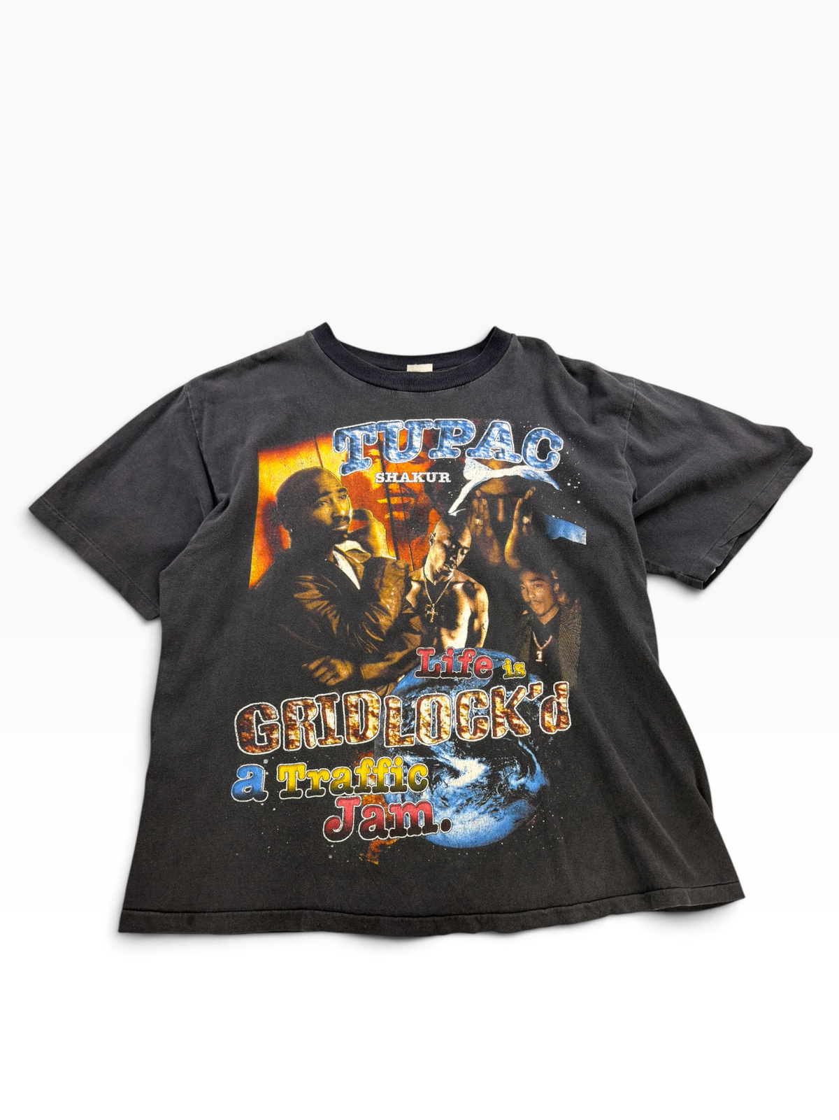 90s Tupac Gridlock’d Tee