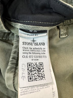 Stone Island Olive Cargo Pants (36)