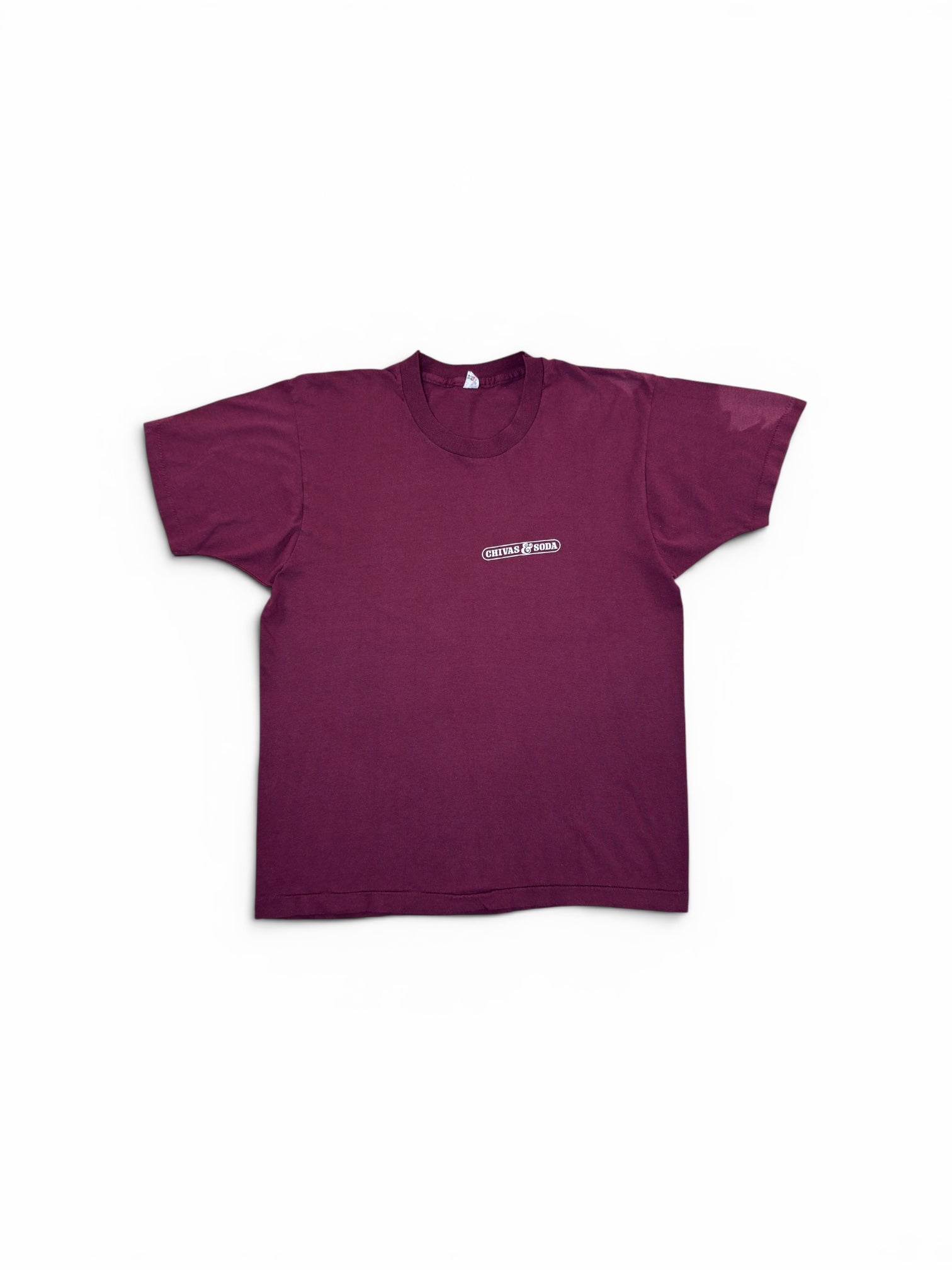 Vintage 80s Chivas & Soda Tee (L)