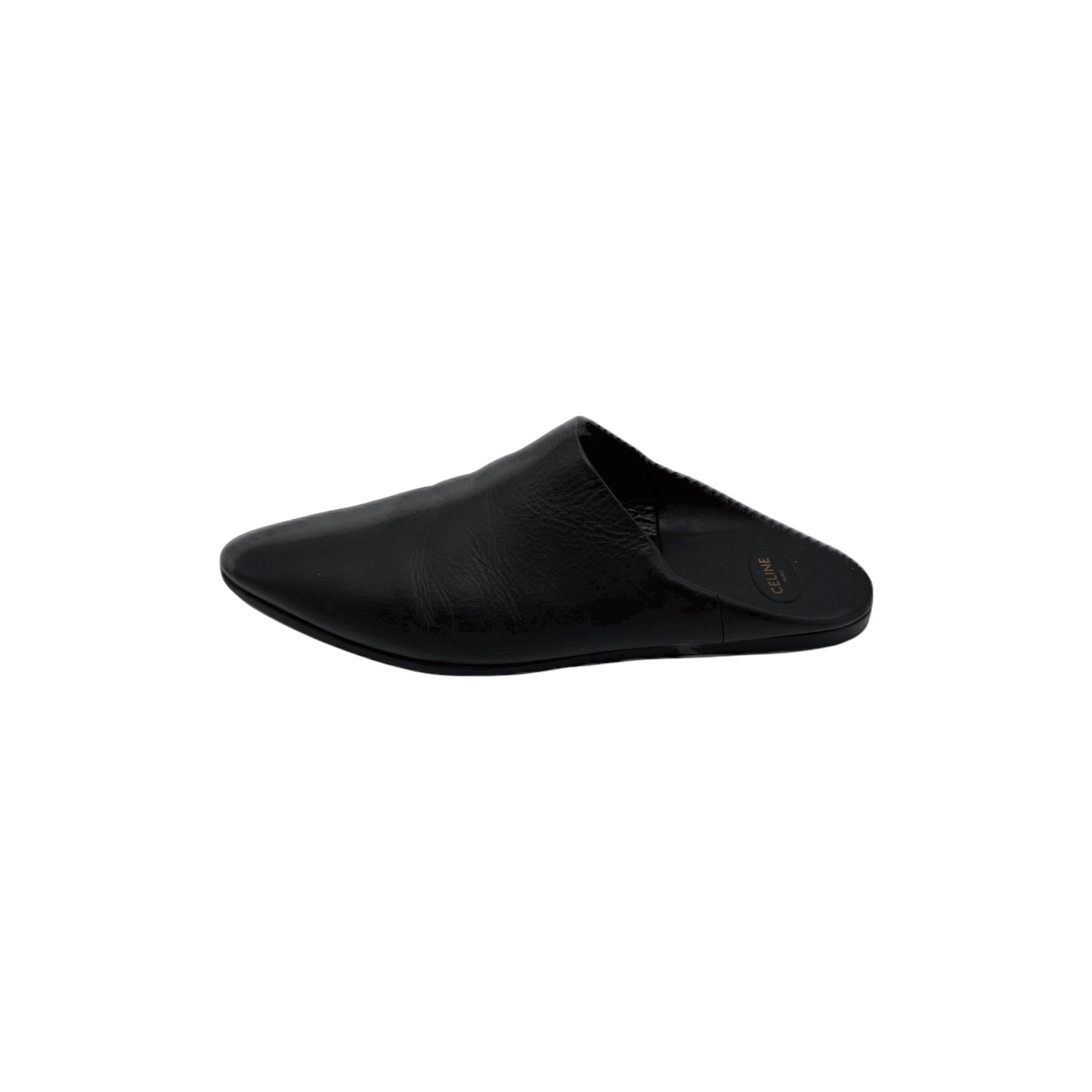 Celine Leather Pointed Mule (43)