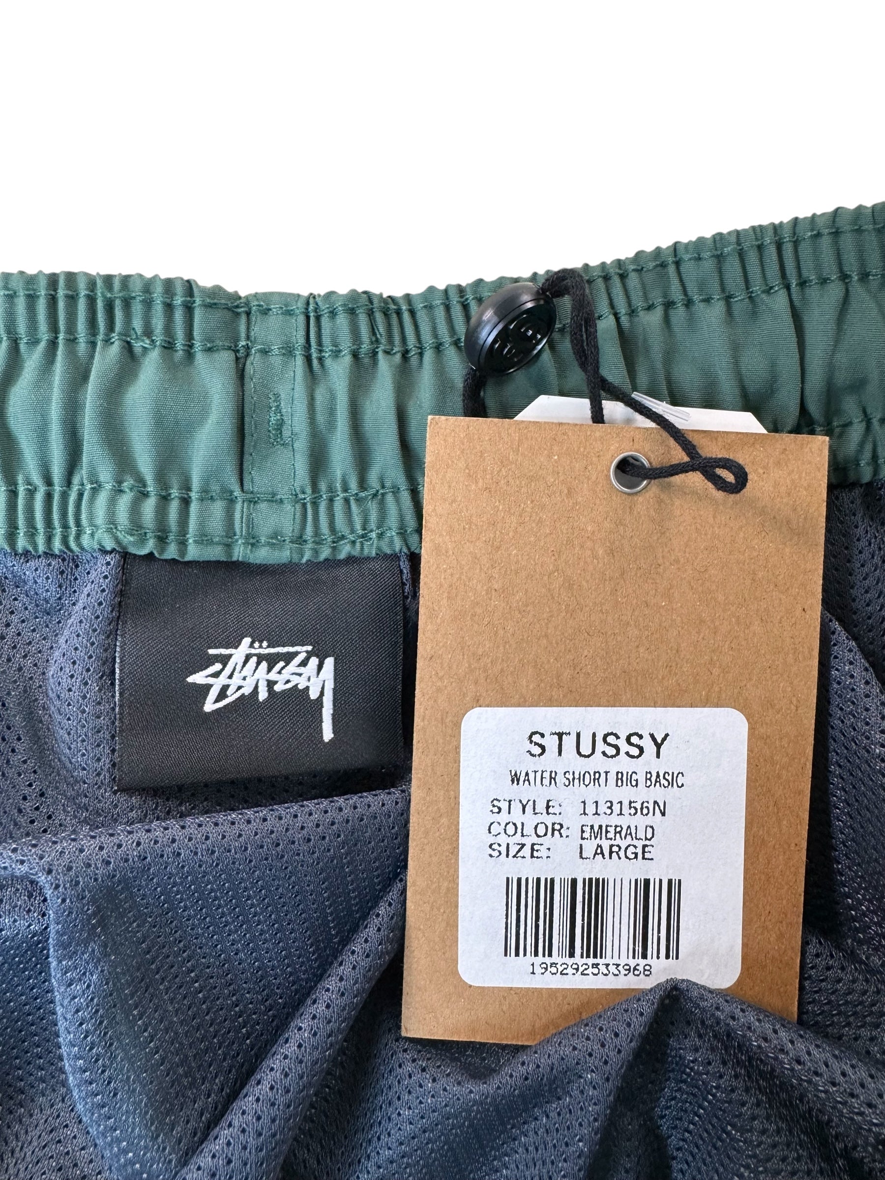 Stussy Water Shorts Emerald (L)