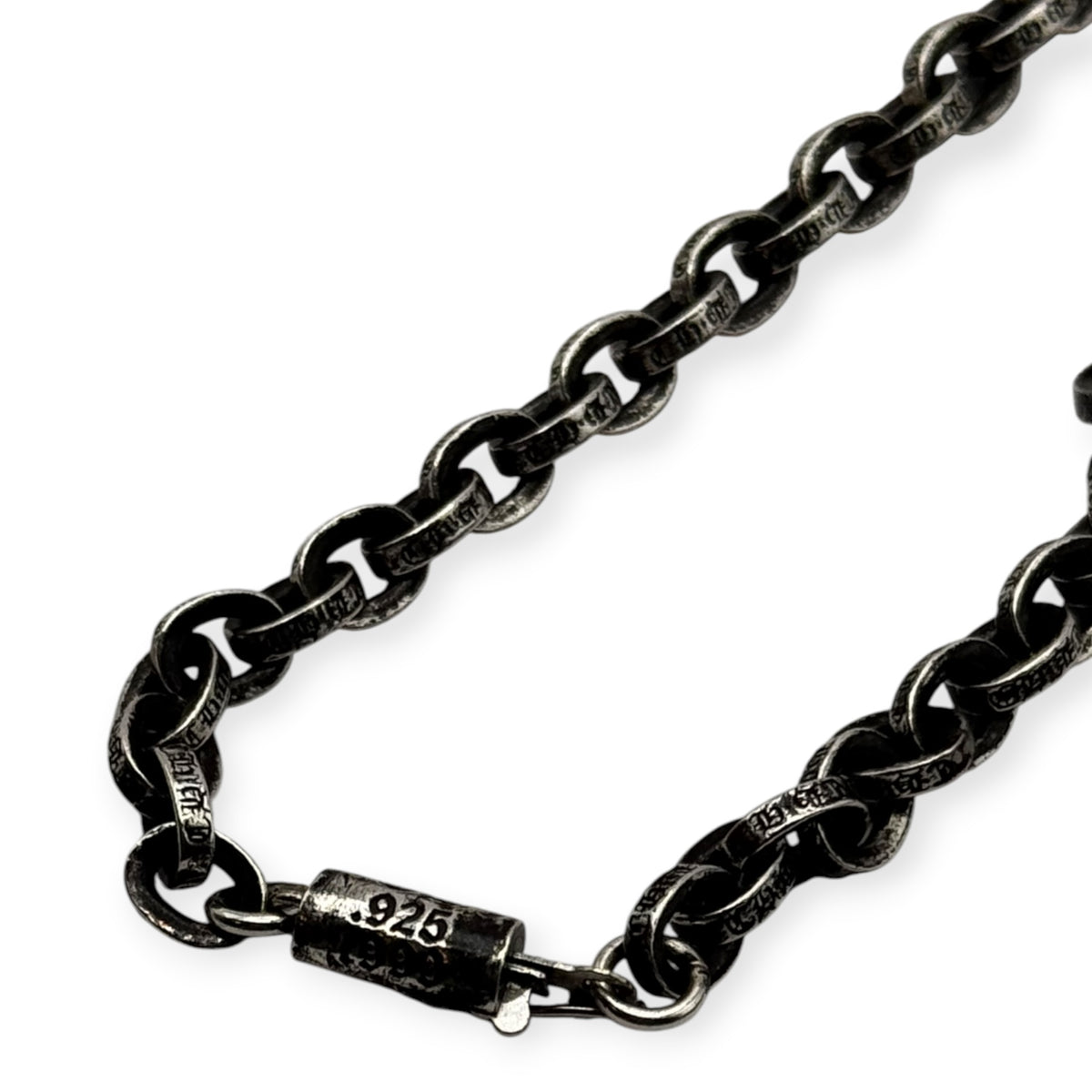 Chrome Hearts 30in Paper Chain Necklace