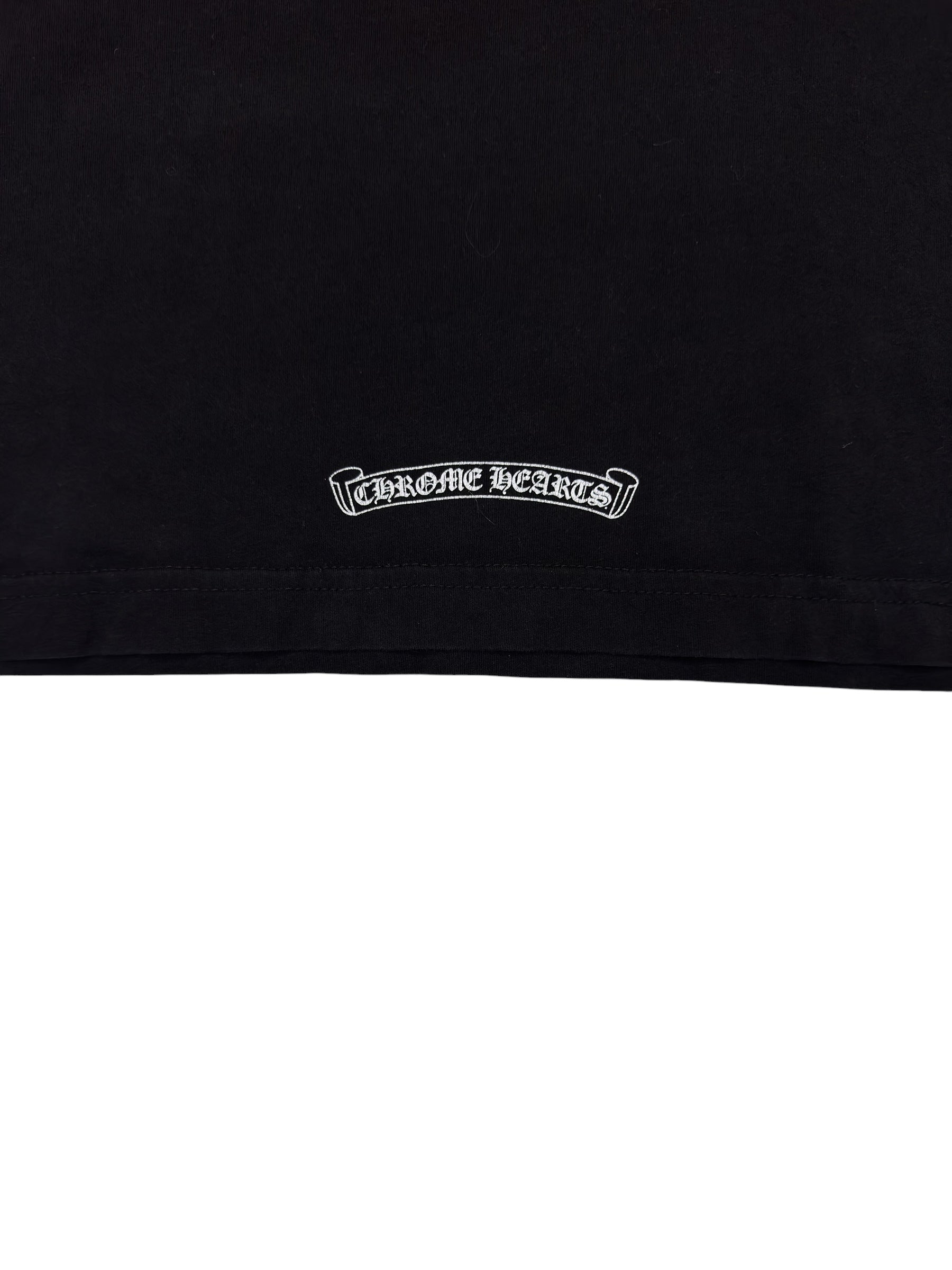 Chrome Hearts Y2K Black Logo Tee (M)