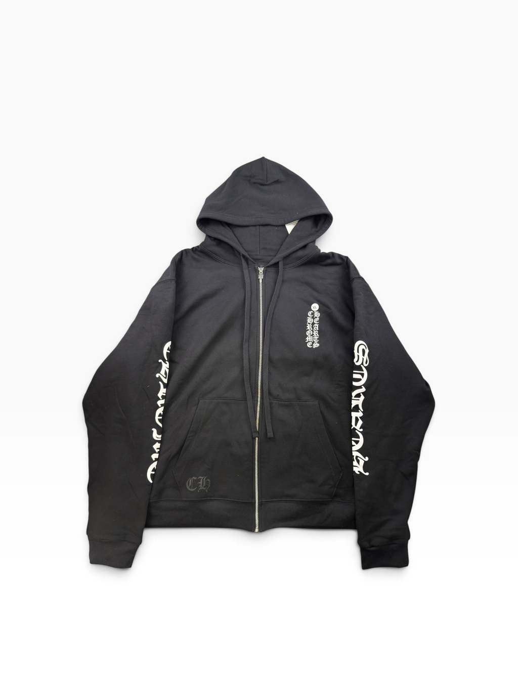 Chrome Hearts Vertical Logo Thermal Zip Up