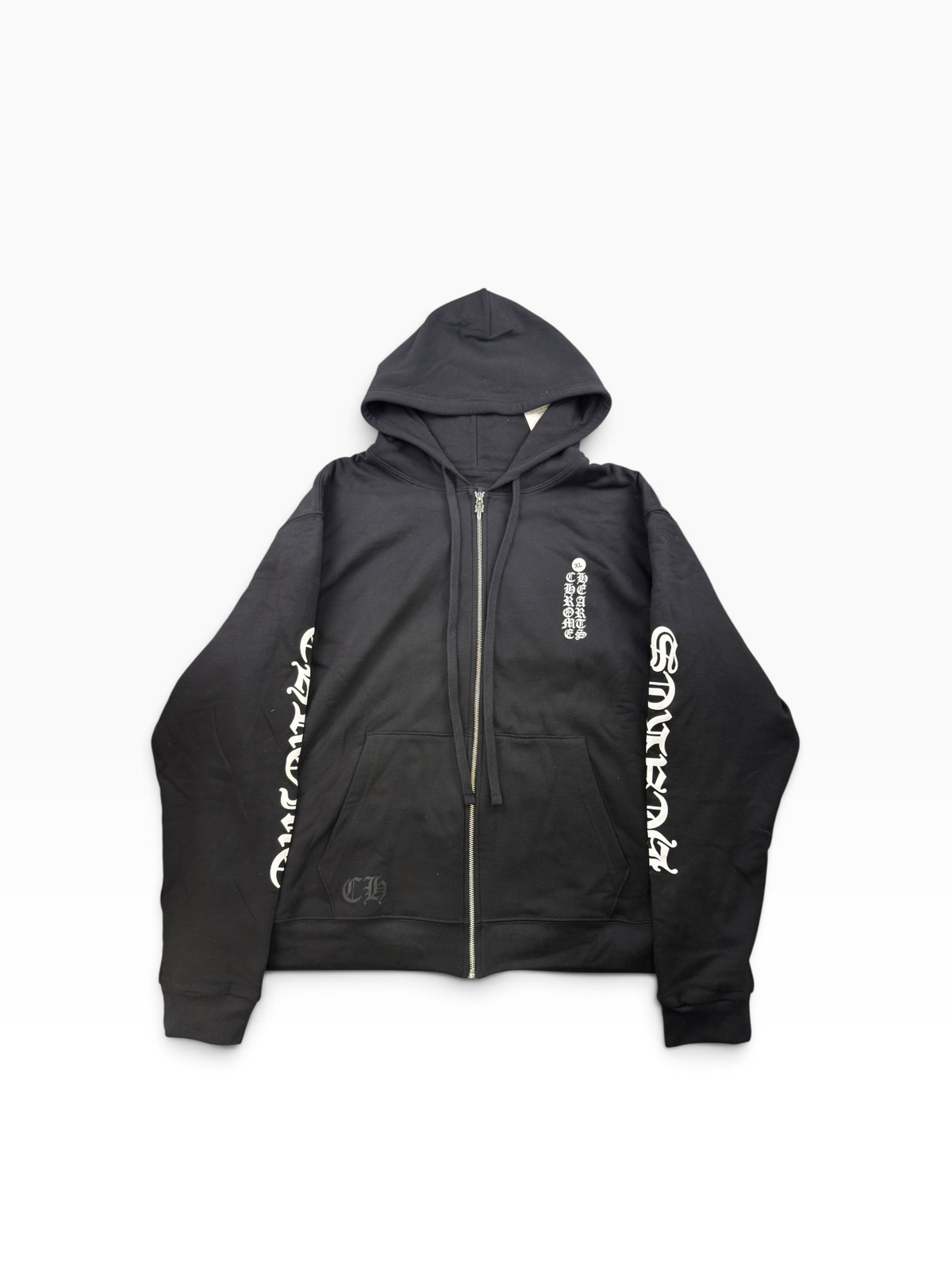 Chrome Hearts Vertical Logo Thermal Zip Up
