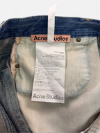 Acne Studios Washed Denim Shorts