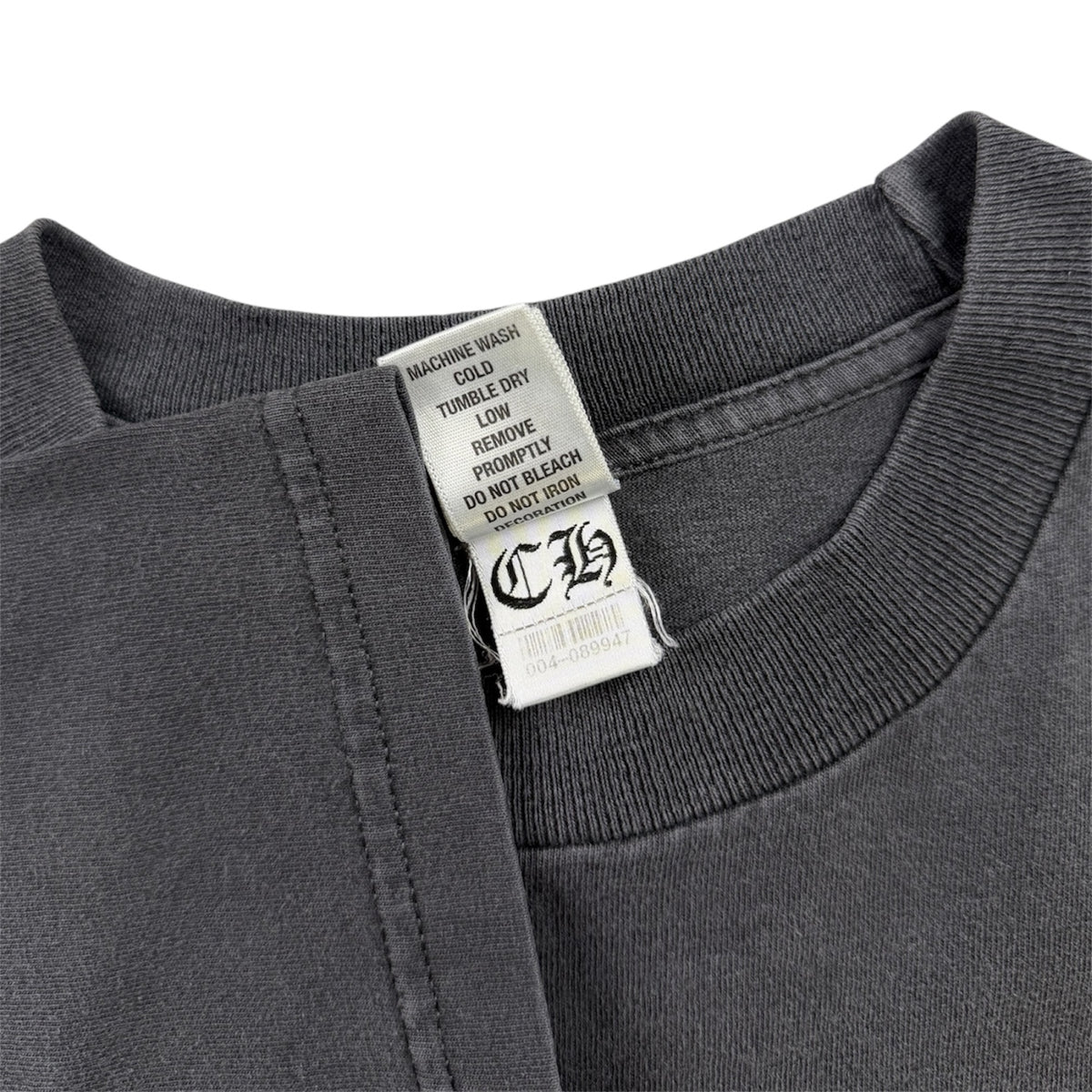 Chrome Hearts Y2K Blue TBar Big Logo Tee