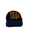 Vintage 80's Blue Go Fuck Yourself Trucker hat