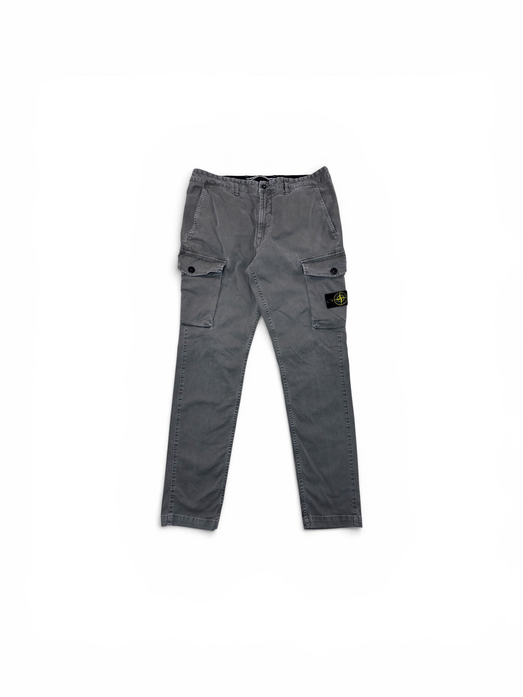 Stone Island Olive Cargo Pants (36)