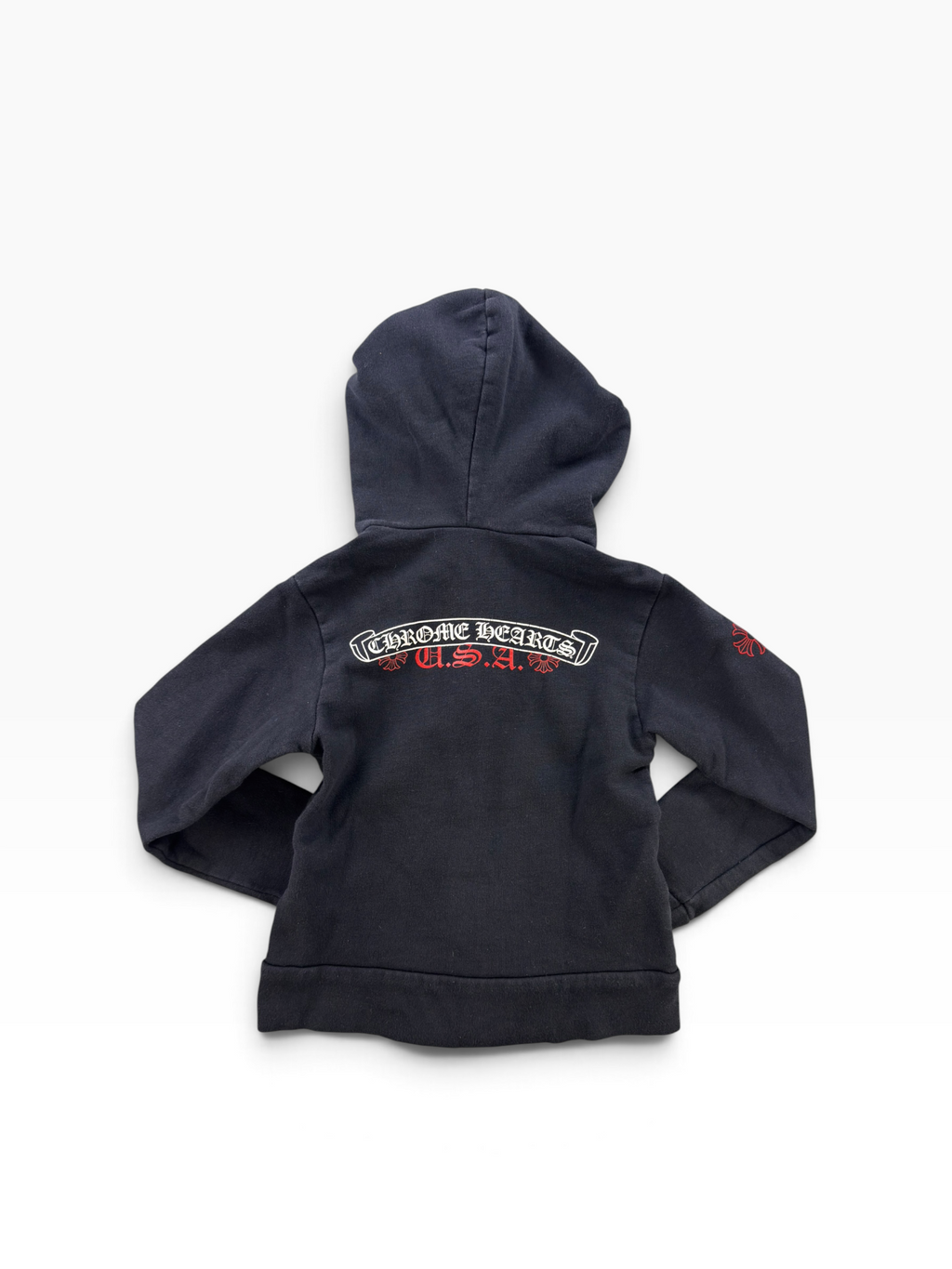 Chrome Hearts Baby Scroll Zip Up Hoodie