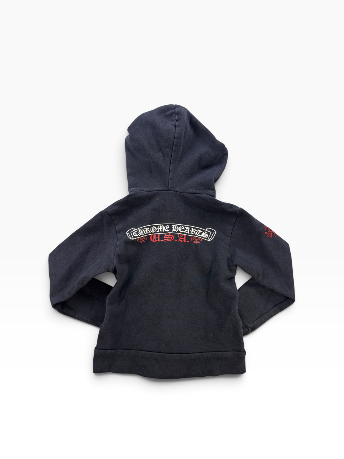 Chrome Hearts Baby Scroll Zip Up Hoodie