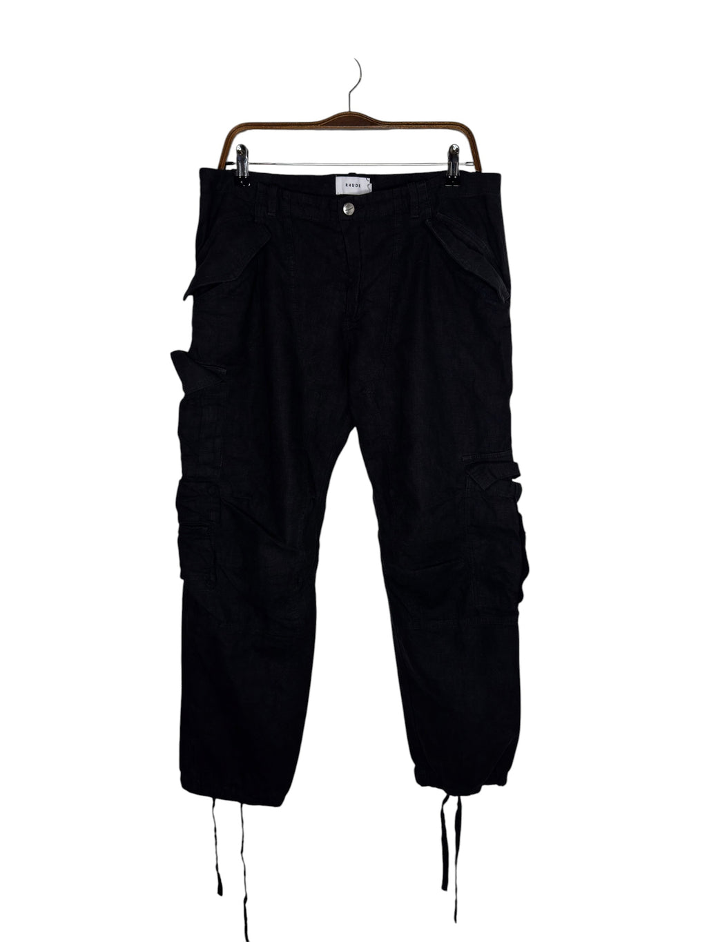Rhude Linen Utility Cargo Pants (L)