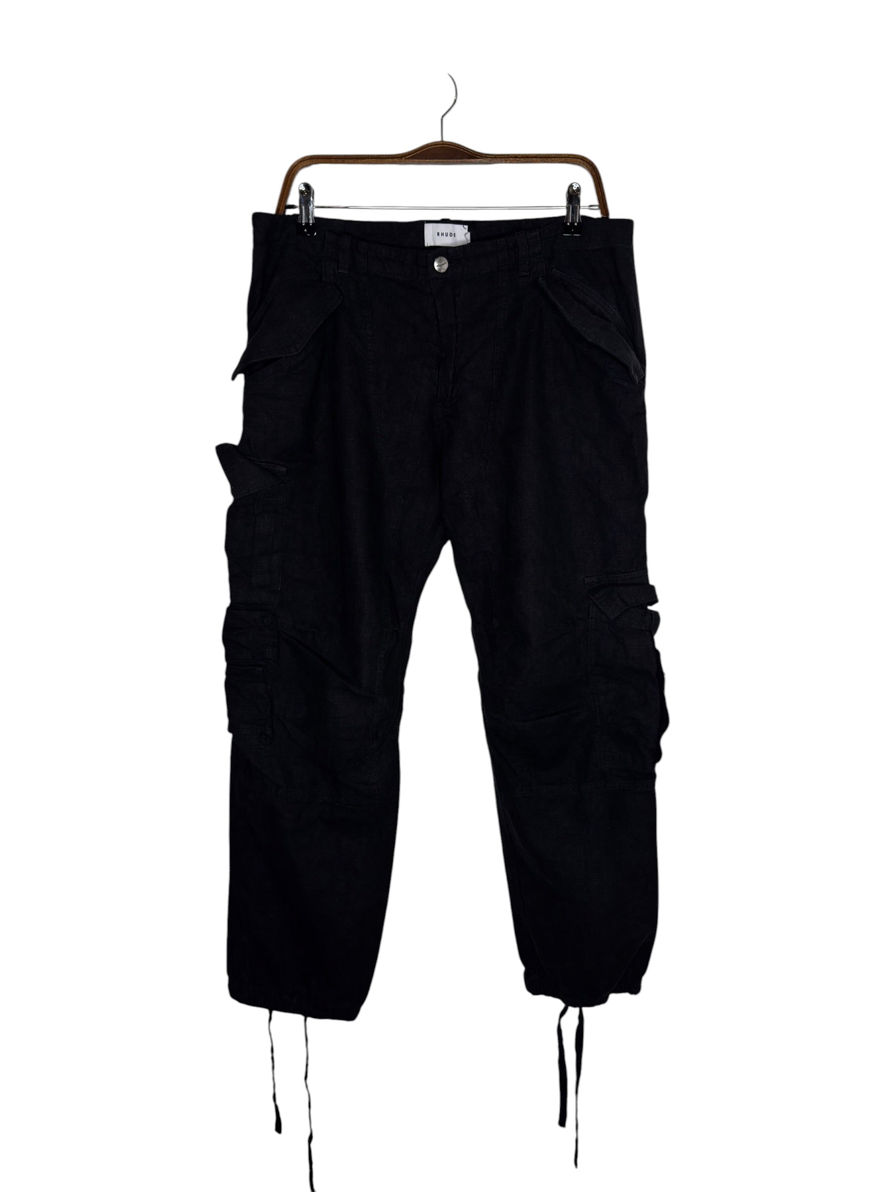 Rhude Linen Utility Cargo Pants (L)
