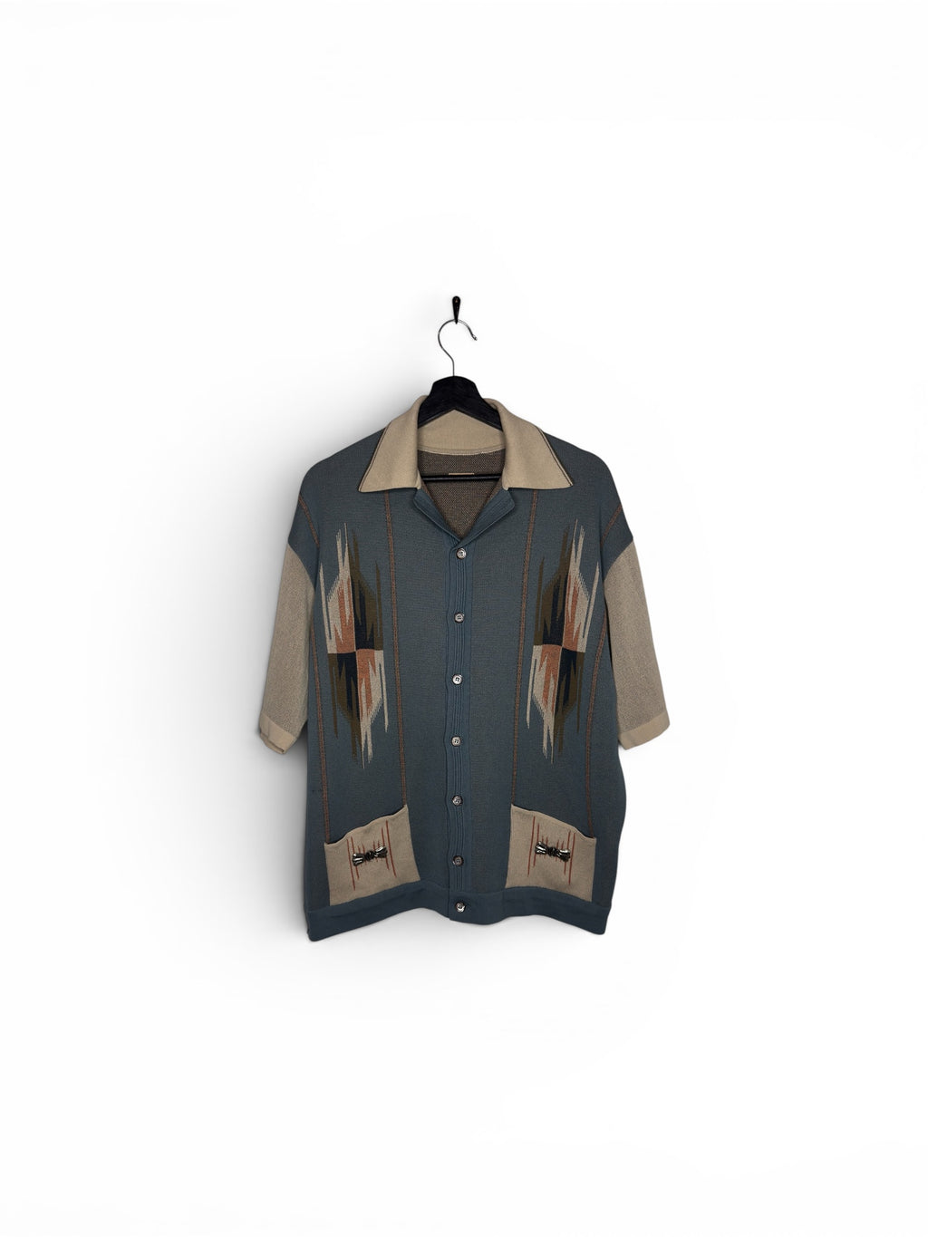 Kapital 12G Cotton Chainayo Polo Shirt