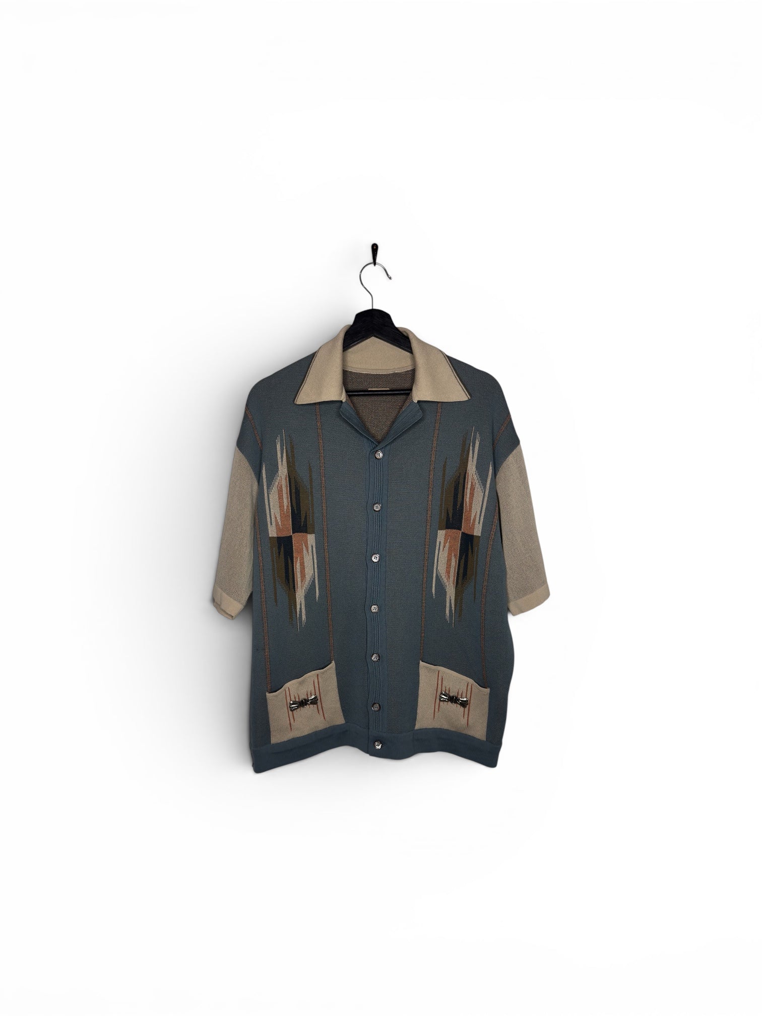 Kapital 12G Cotton Chainayo Polo Shirt