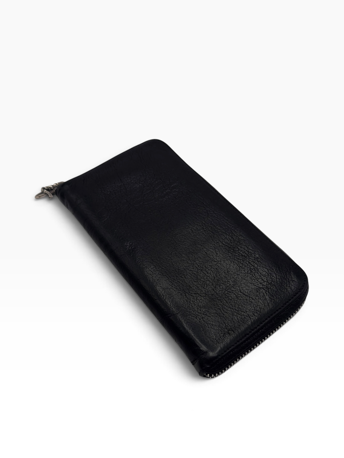 Chrome Hearts Black Triple Cross Wallet