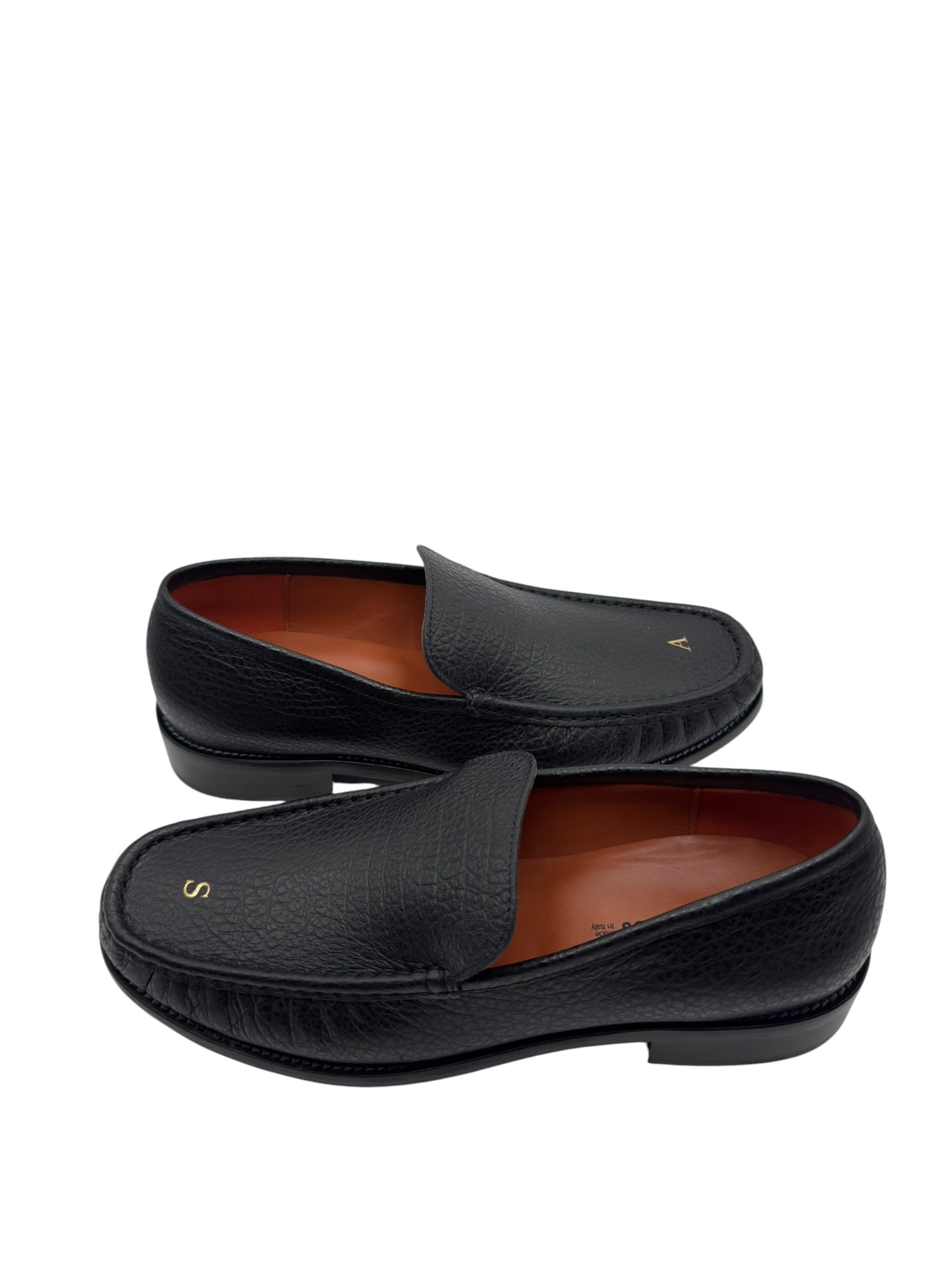 Acne Studios Grainy Leather Initial Loafer (44)