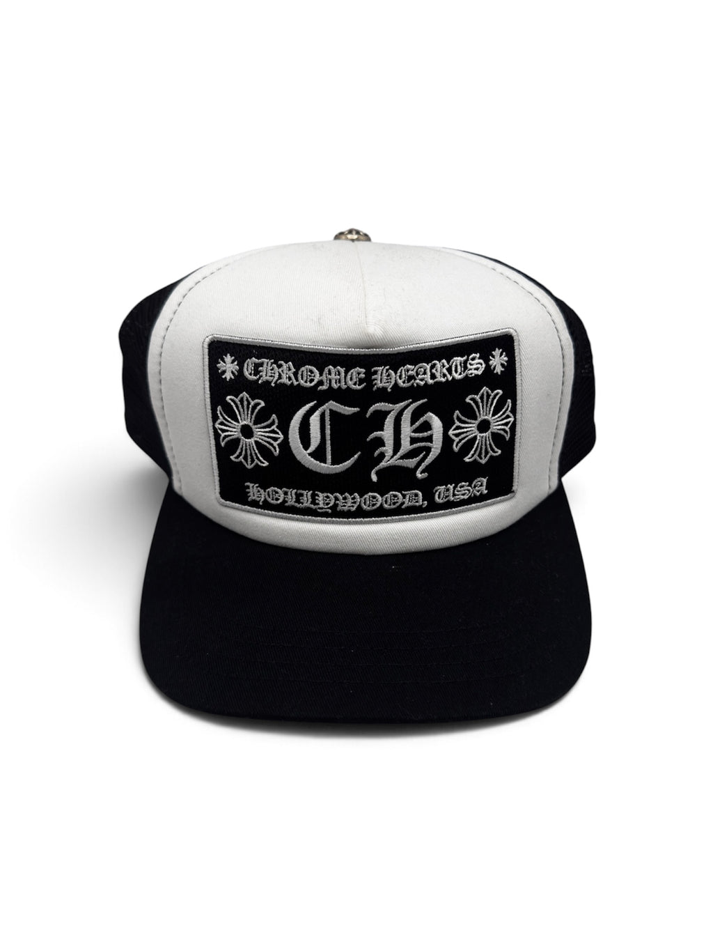 Chrome Hearts Blk/Wht Trucker Hat