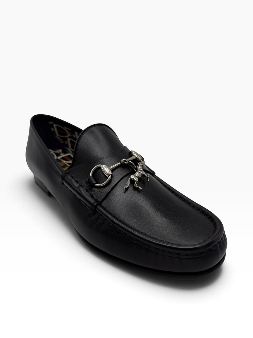 Gucci Leather Horsebit Loafer