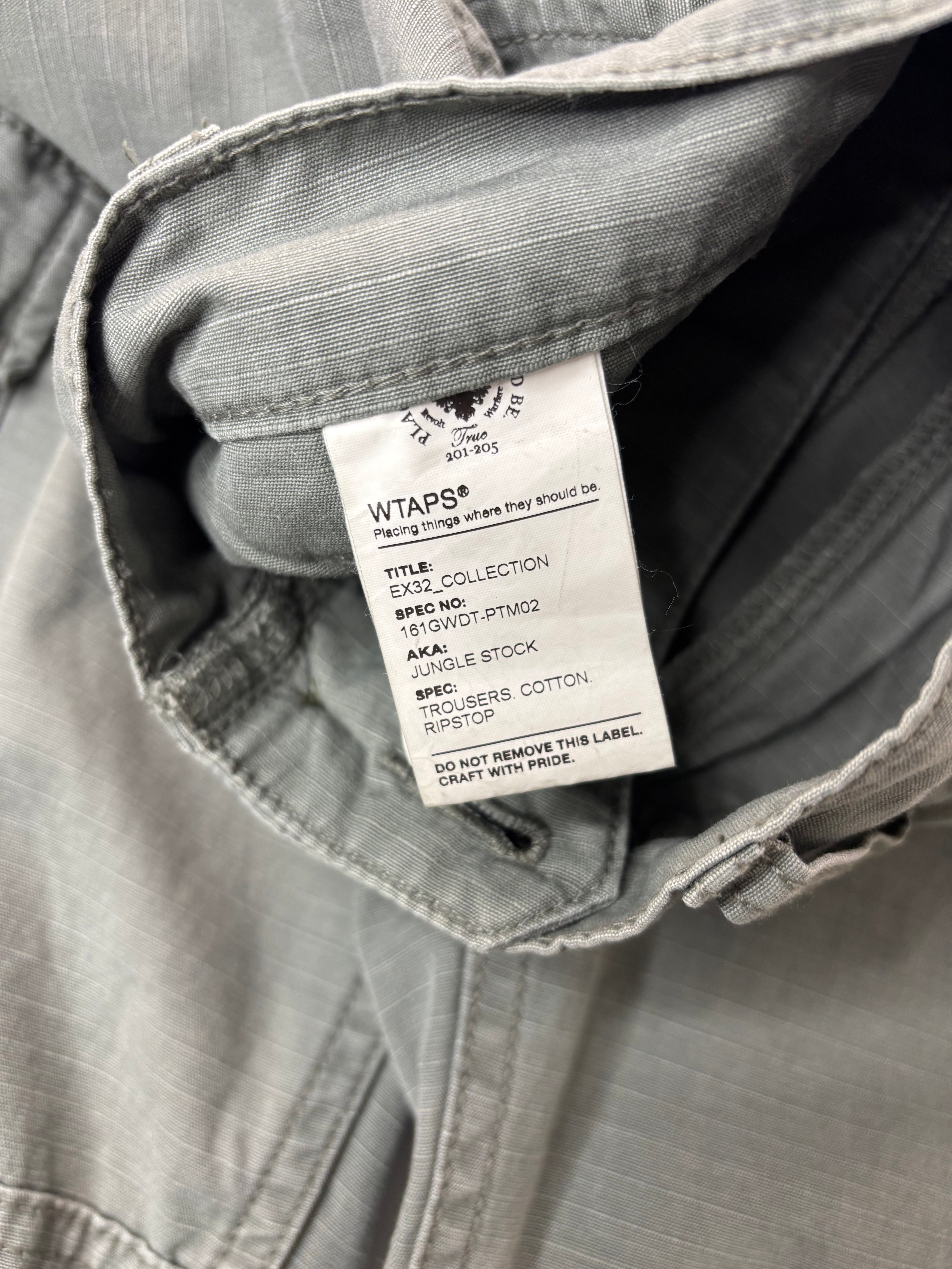 WTAPS Army Fatigue Cargo Pants (1)