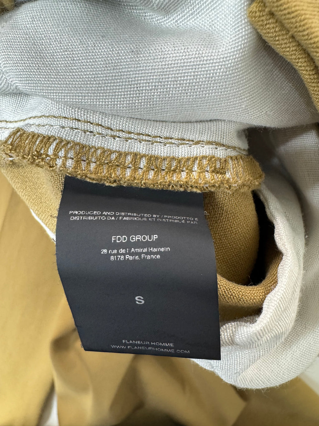 Flaneur Homme Camel Flare Pants (30)
