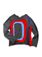 Comme Des Garçons Wool Swirl Sweatshirt