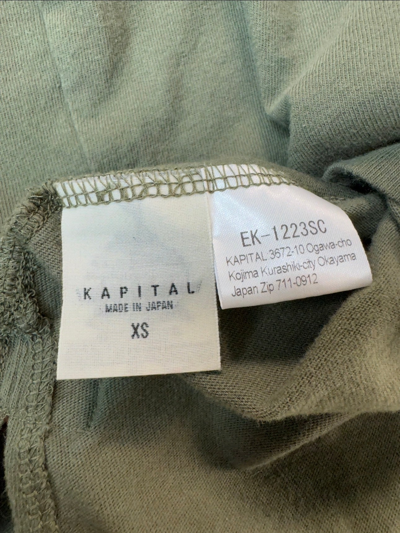 Kapital Pennant Tee (XS)