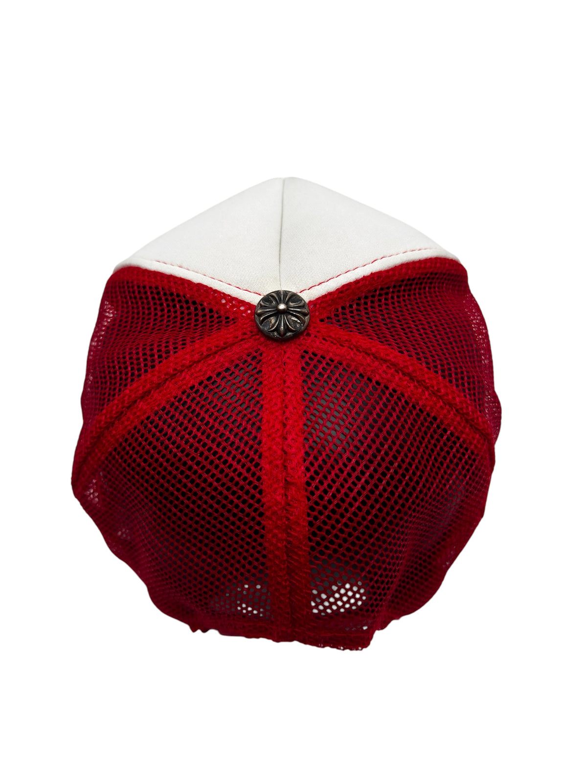 Chrome Hearts 90s Red Fuck Trucker Hat