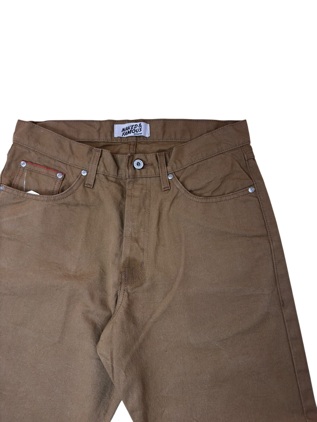 Naked and Famous Selvedge Khaki Denim (31)