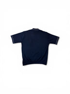Vintage 60s Da Vinci Black Poly Polo (XL)
