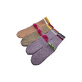 Kapital Rainbow Happy Heel Socks