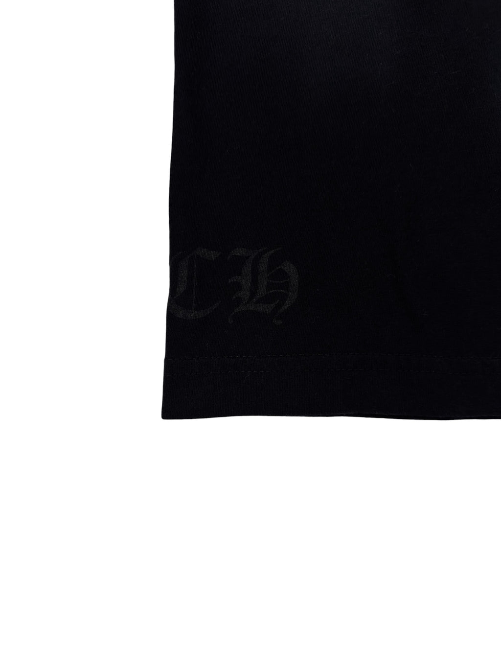 Chrome Hearts Black Neck Logo Tee (M)