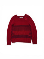 Robert Geller NY Red Knit Sweater (M)