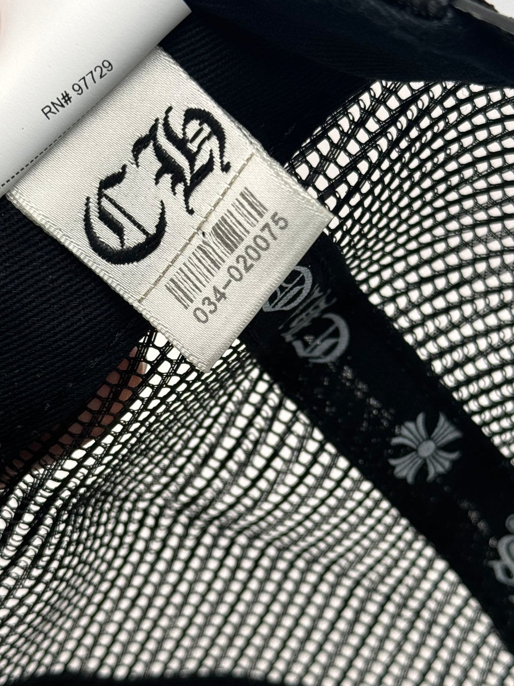 Chrome Hearts Blk/Wht Fuck Trucker Hat