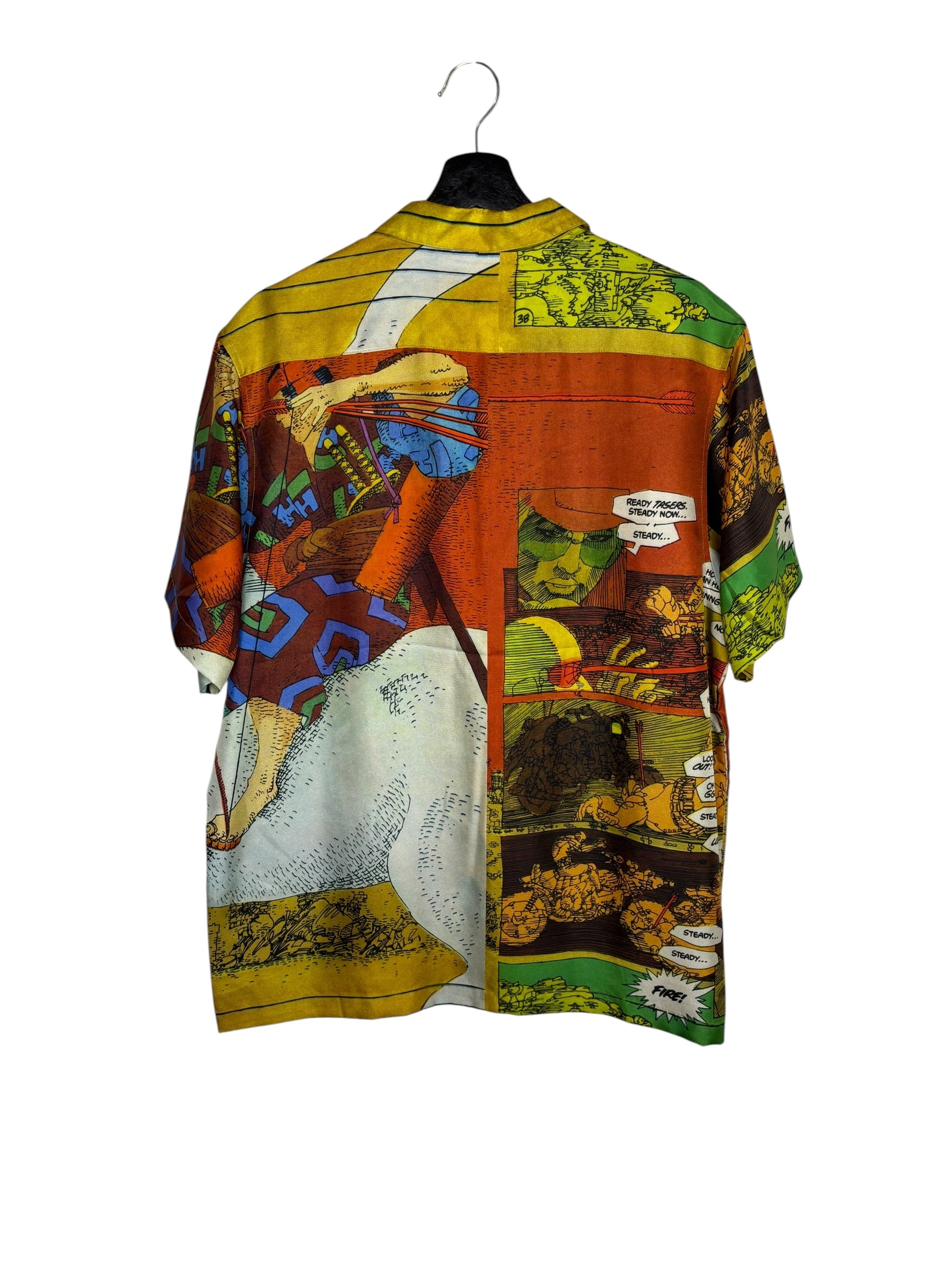 Supreme Justice League Silk Button Up (L)