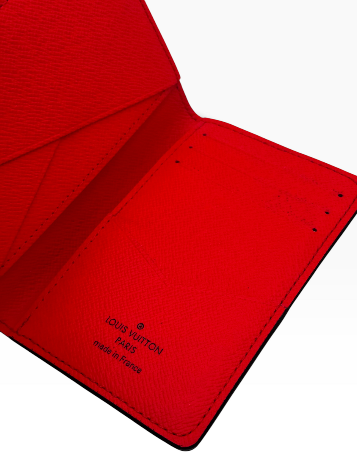 Louis Vuitton Red Pocket Organizer