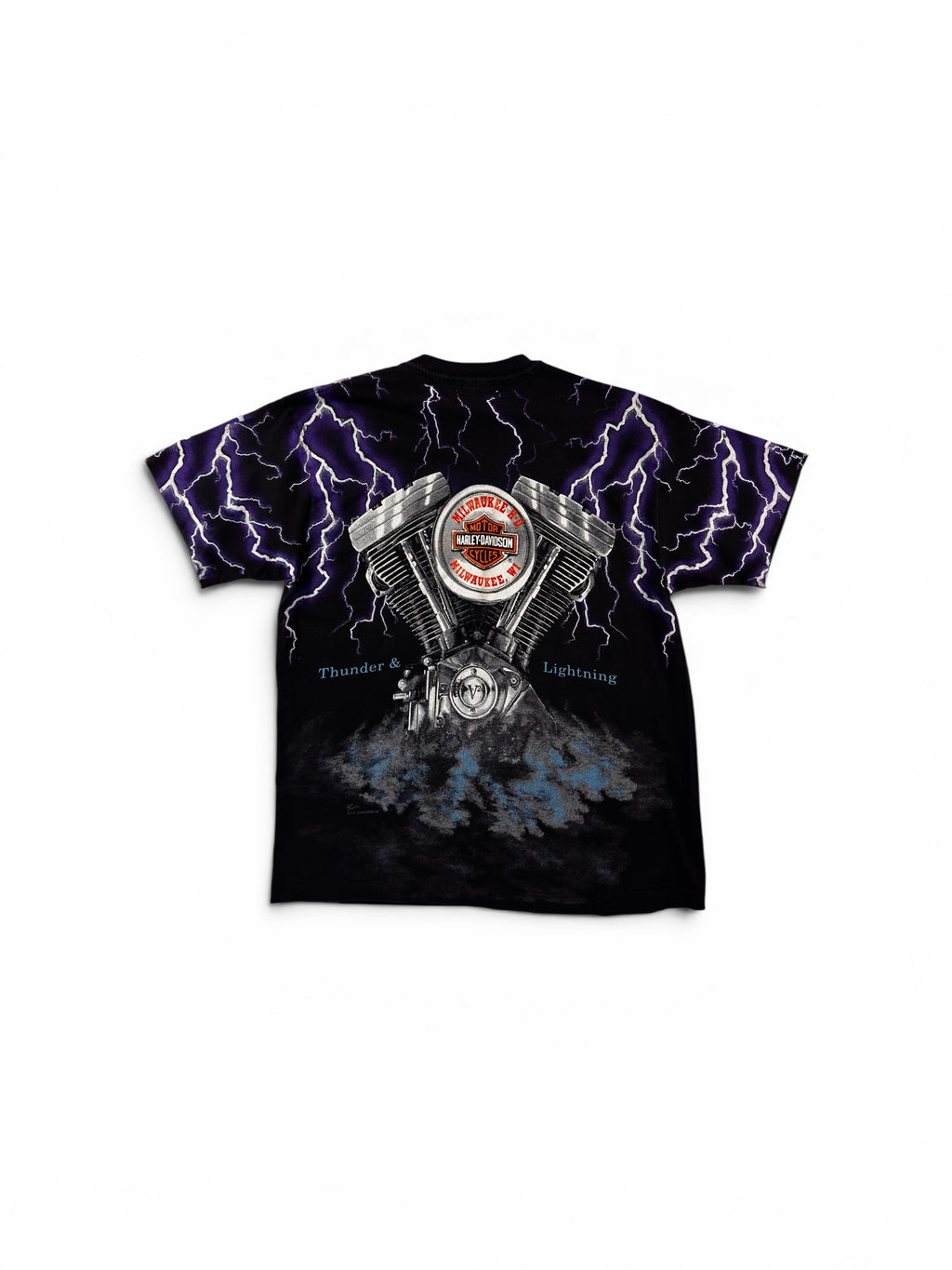 Vintage 90’s Harley Lightning Tee (L)