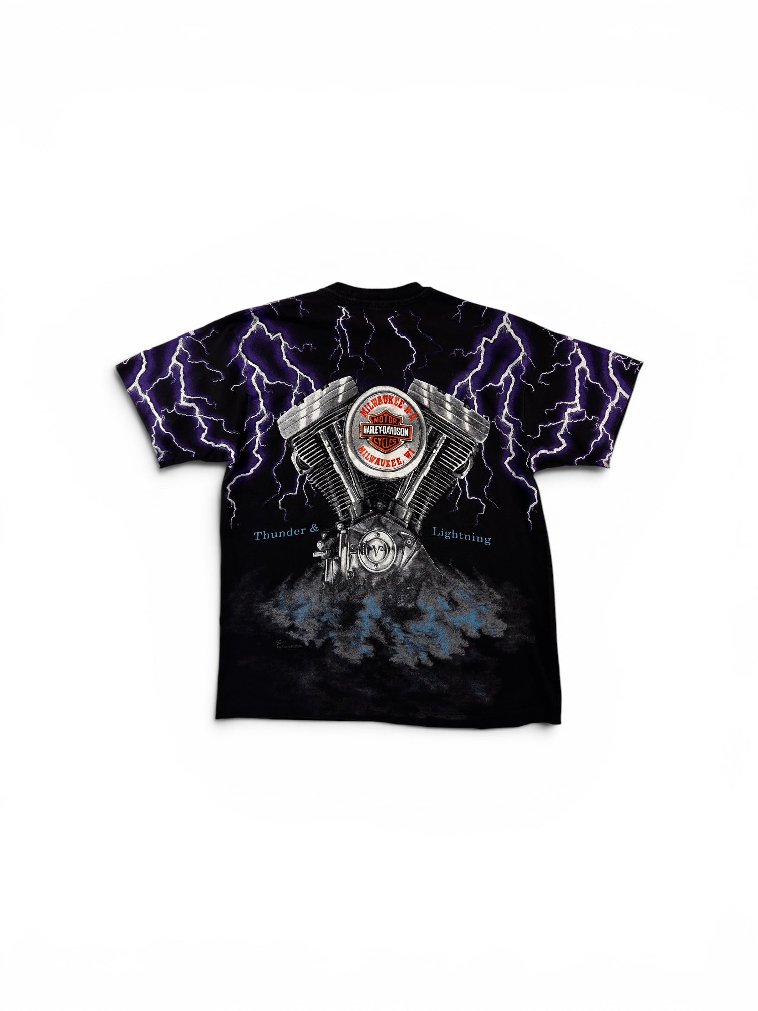 Vintage 90’s Harley Lightning Tee (L)