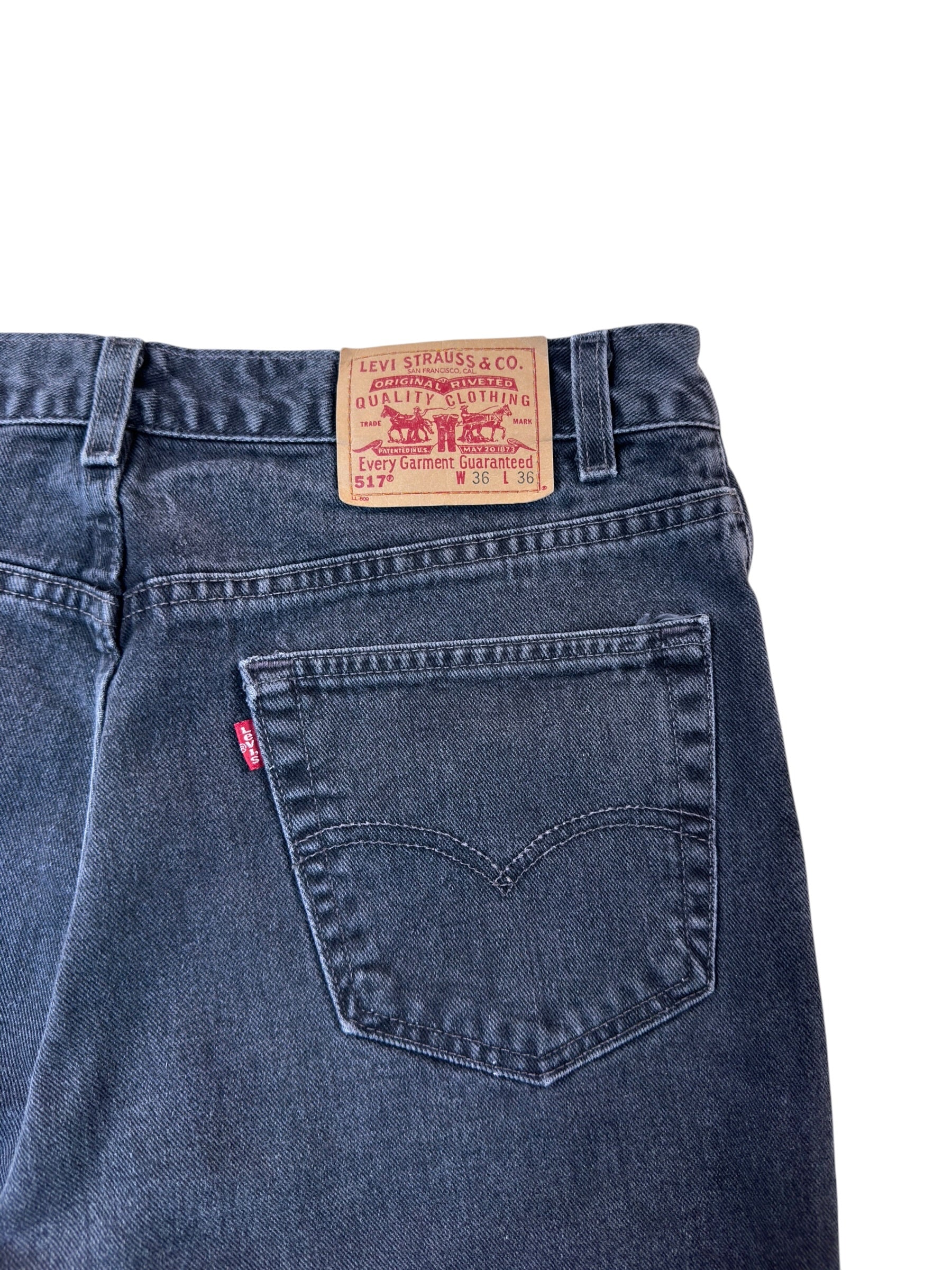 Vintage Levi’s 517 Black (34)