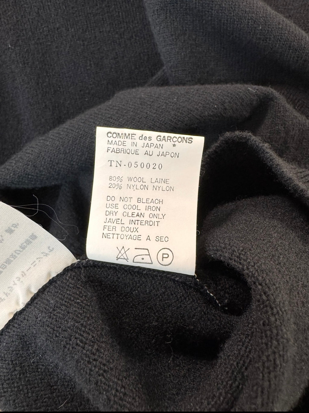 Comme Des Garçons 90s Tricot Knit