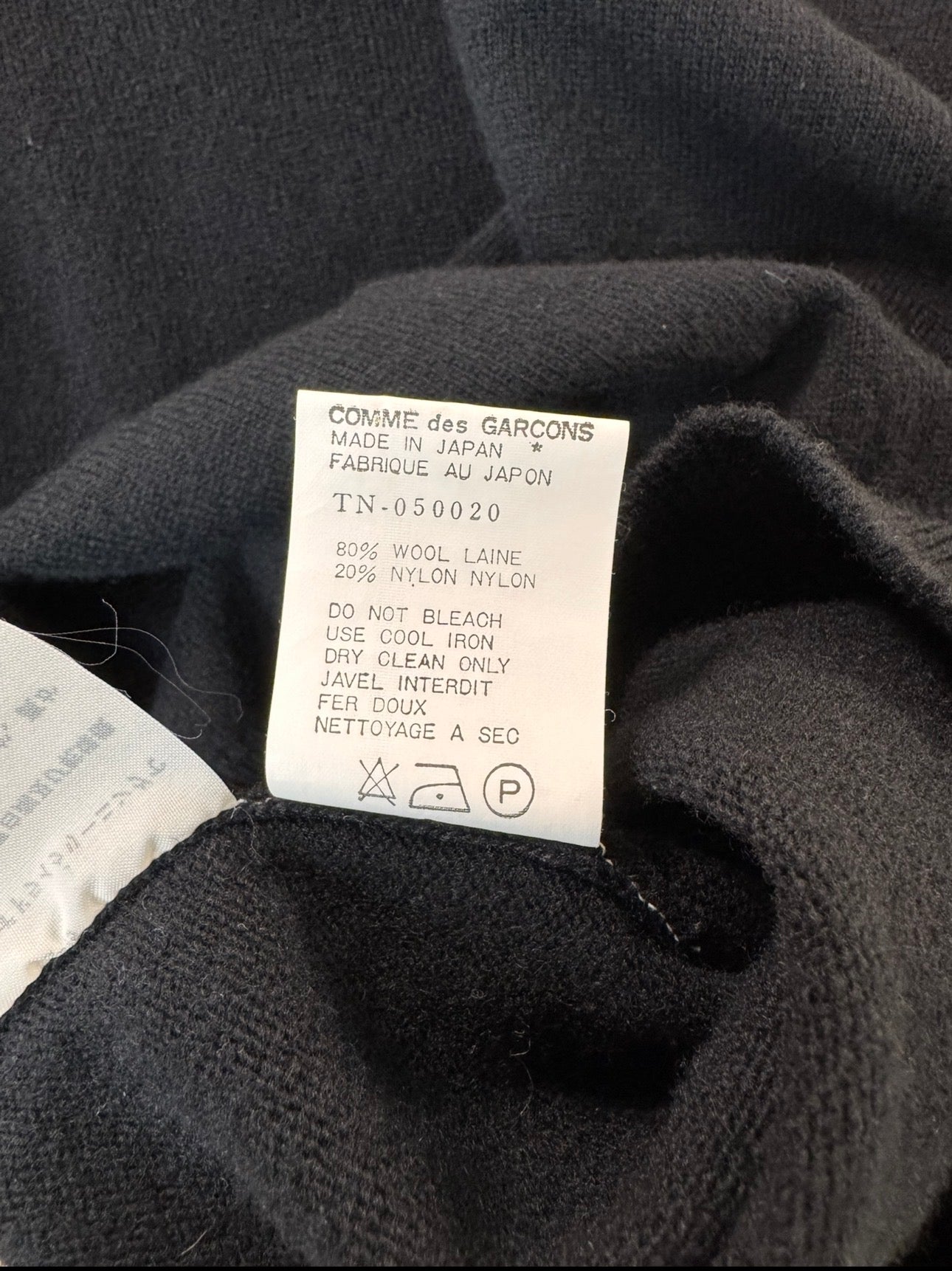 Comme Des Garçons 90s Tricot Knit