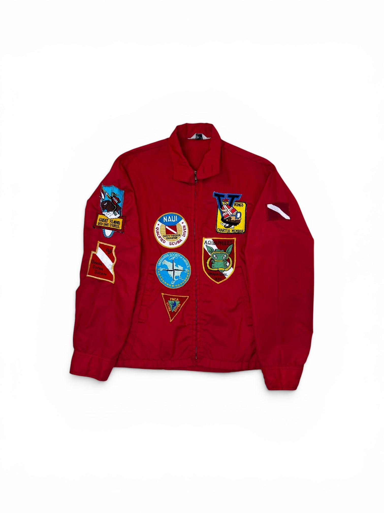 Vintage 80s Boy Scouts Patchwork Jacket