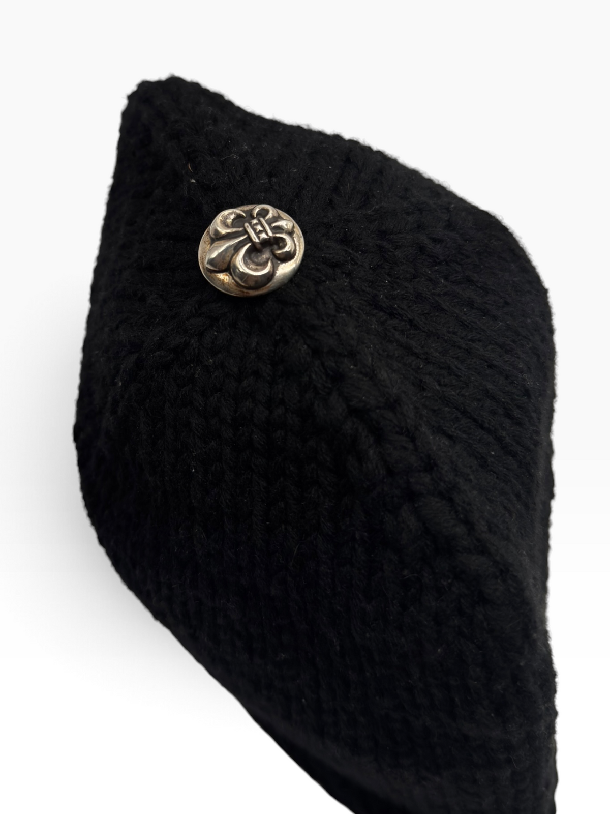 Chrome Hearts Fleur Cashmere Beanie