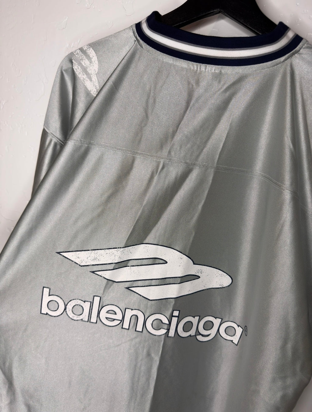 Balenciaga Shiny 3B Football Jersey (M)