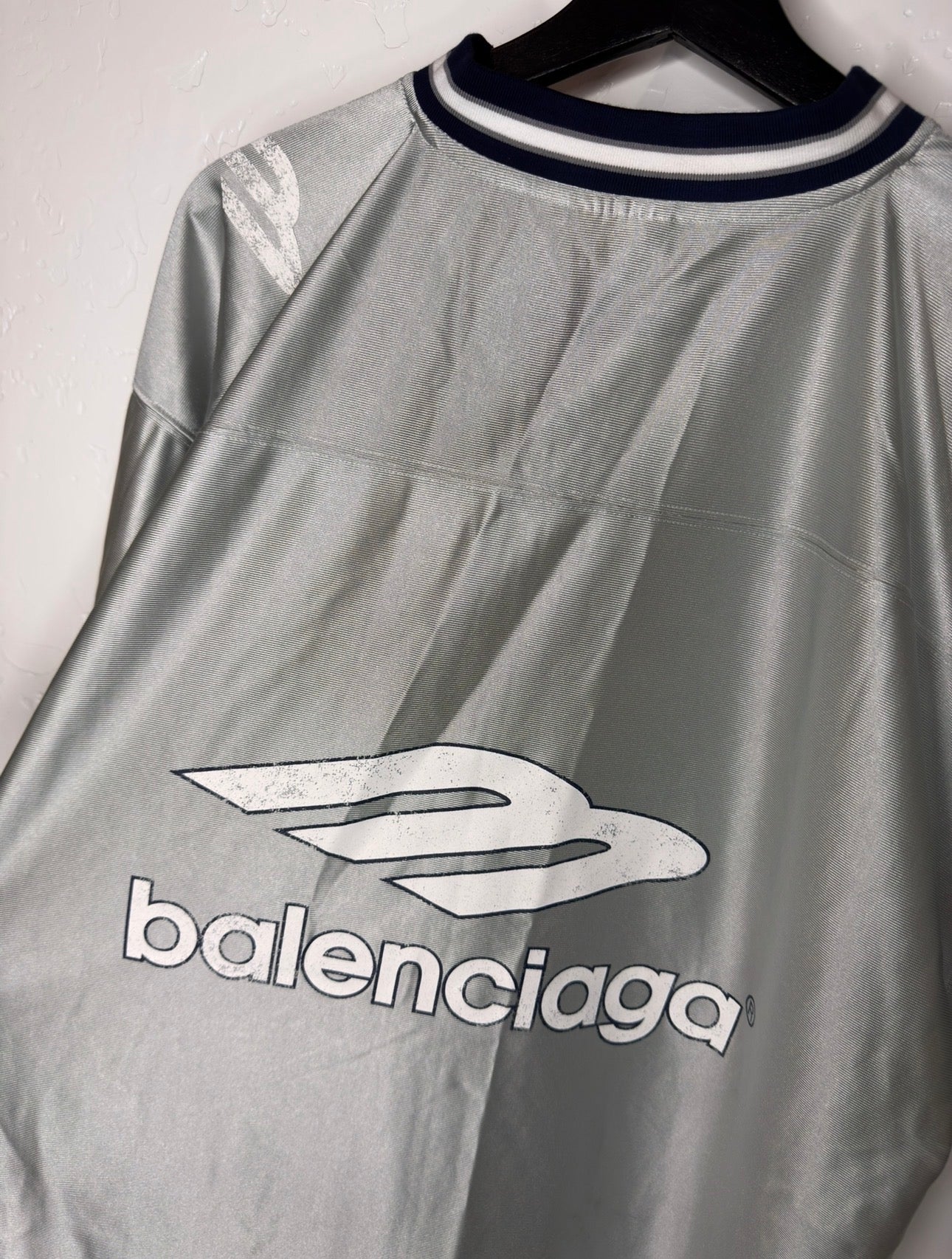 Balenciaga Shiny 3B Football Jersey (M)