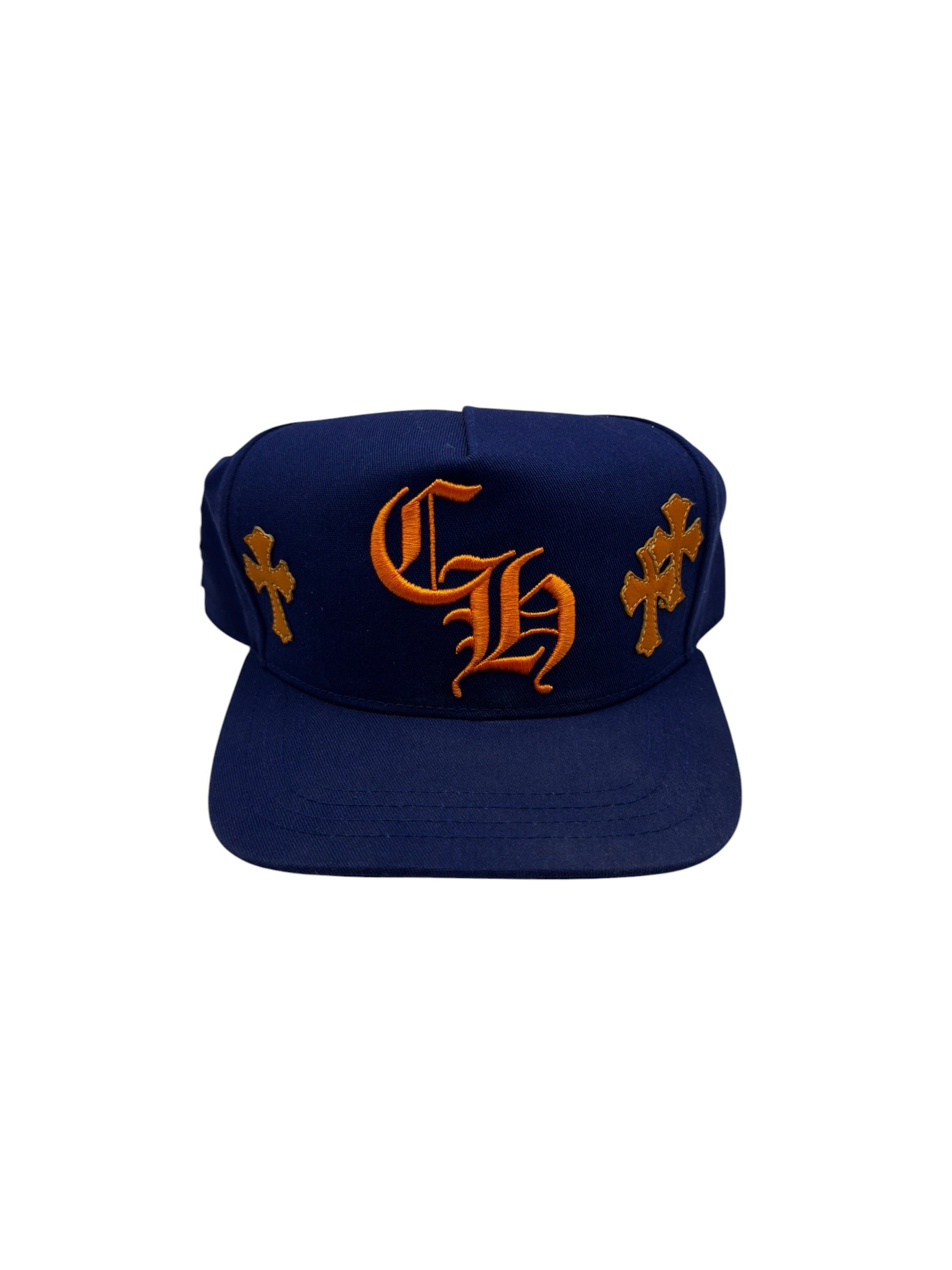 Chrome Hearts Orng/Blue Patch Hat