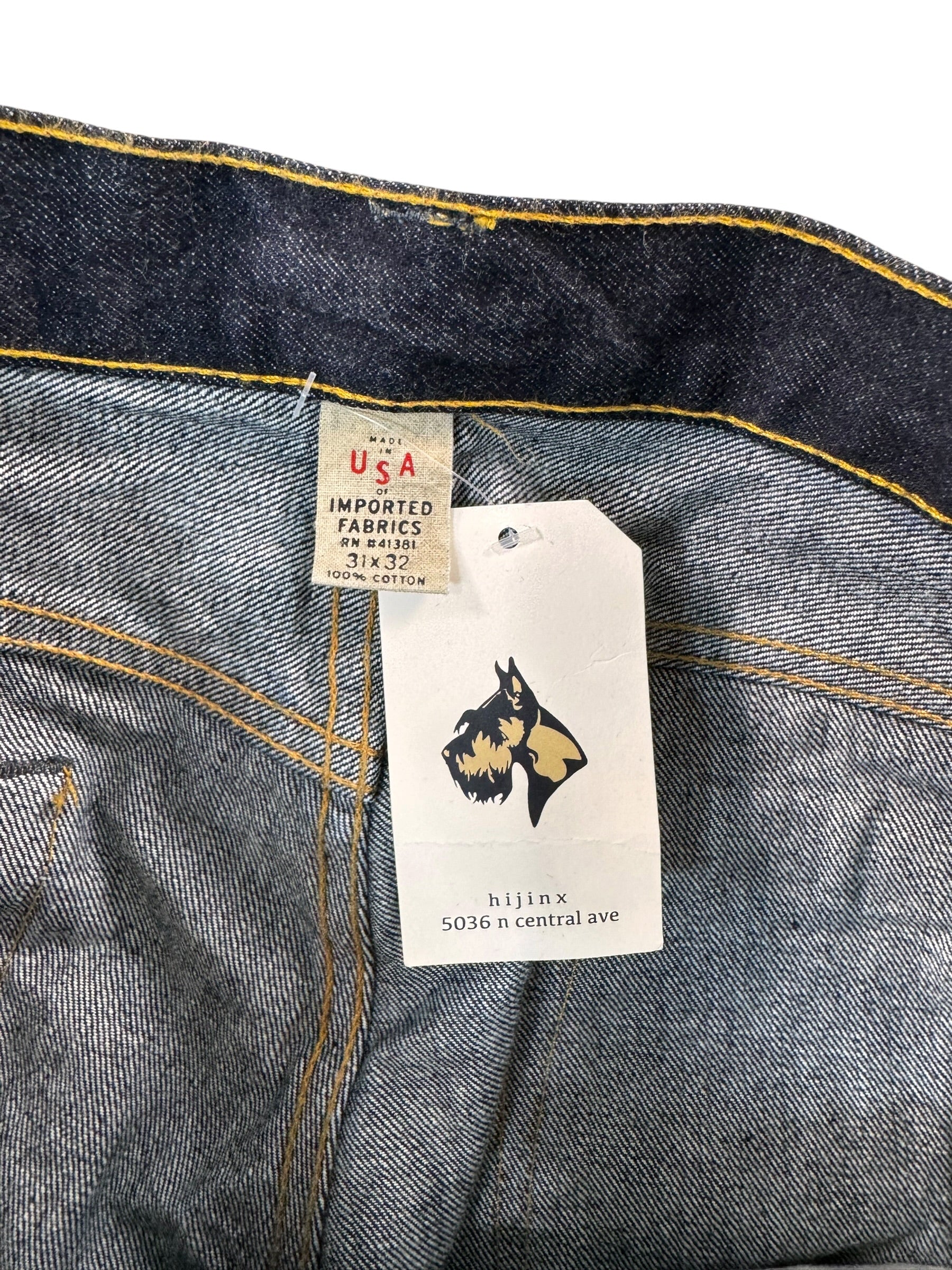 RRL Blue Indigo Slvg Denim (34)