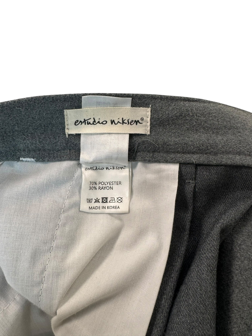Estudio Nikson Pintuck Maxi Trousers (2)