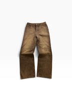 Louis Vuitton Coffee Denim Skate Pants